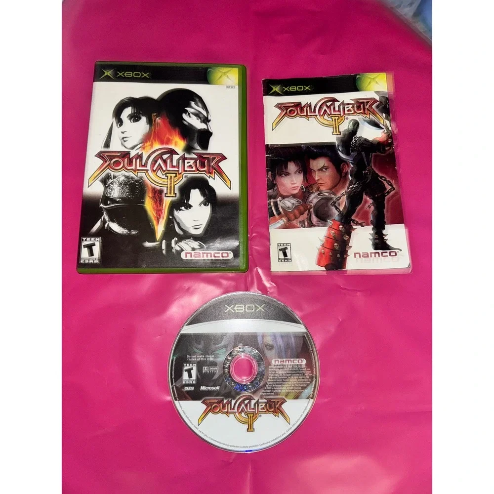 SoulCalibur II 2 Xbox Original Namco Fighting Game Spawn Exclusive CIB
